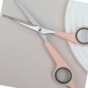 애완견 안전 미용가위 핑크 색상 M 애견 모발 관리 전용 가위 (WFK6BIN)
