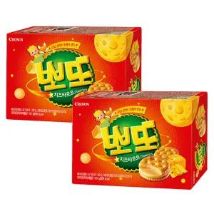 크라운 뽀또 치즈타르트 161g 2개