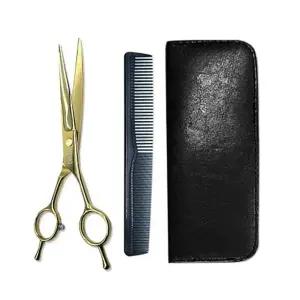 미용가위 반려동물용 골드 전용 커브 가위 (WFJR4AK)