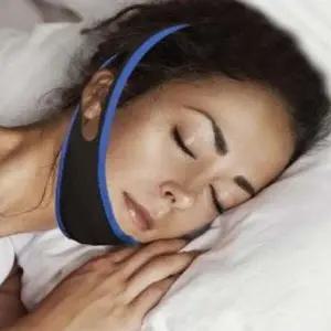 고품질 TOO 잘때 입벌림 방지 턱고정 수면 얼굴 밴드 스트랩 (WFJRMVU)