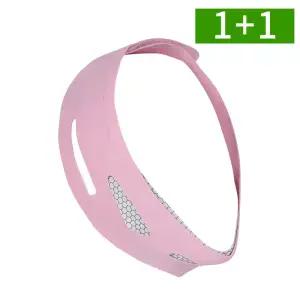 [1개+1개] 브이라인 얼굴 턱살 이중턱 탄력 밴드