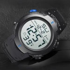 전자시계 손목 군대 등산 런닝 군인 휴대용 여행용 시계 (WFK6DQF)