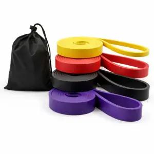 풀업 턱걸이 밴드 라텍스 탄력 헬스 근력운동 저항 어깨 운동 철봉 헬스 고무 스트레칭 세트