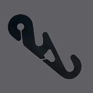 TC 마스크귀아픔 지지대 고리 끈조절 마스크줄 블랙1P (WFJ707R)