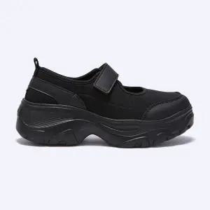 [국내매장품] 오찌 OTZ 로미타 플랫폼 벨크로 메리제인슈즈 블랙 - FLOTGA1W05 379502