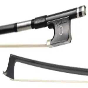 Fiddlerman 피들러맨 바이올린 활 러버 연습 뮤트 블랙 탄소 섬유 비올라