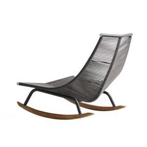 라탄 흔들 의자 스윙 리클라이너 1인 수유 체어