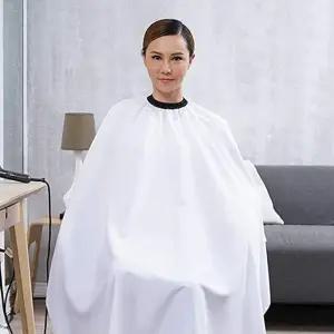 화이트헤어가운 커트보 파마보 드라이보 염색보 미용 화이트헤어가운