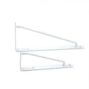 [하프클럽/]루오선반 210x100 백색 메탈 벽고정 주방