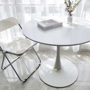 원형화이트테이블 600/인테리어테이블 티테이블