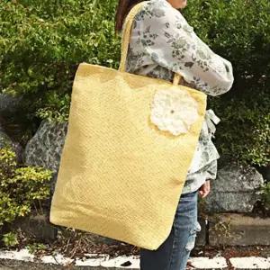 플라워 숄더백 페이퍼 내구성 빅백