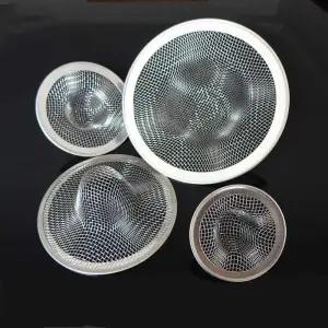욕조 배수구망 스텐 욕실 하수구 거름망 소 7cm 싱크대스텐거름망