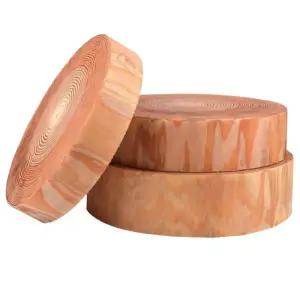 소나무 원형 도마 원형도마 플레이팅 두꺼운 업소용 링 정육점