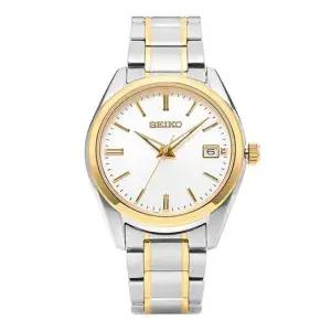 세이코 남성 메탈 손목 시계 클래식 데이트 SUR312P1