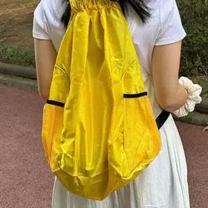 방수 원단 메쉬 포켓 복조리 경량 백팩 텀블러백