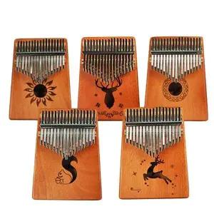 [하프클럽/]마호가니 칼림바 엔젤악기 네츄럴 핸드악기 음악악기 랜덤선택