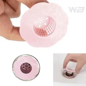와볼샵 욕조 배수구 거름망 6개 캡 머리카락 트랩 막힘예방 세면대
