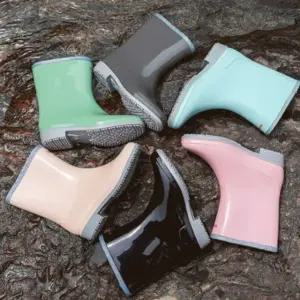 레인부츠 여성레인부츠 캐주얼장화 작업화 캠핑 장마철신발 (WFJSPCL)