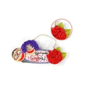 ksr 만들기놀이 카네이션문패걸이 만들기 유치원 어린이집준비물 (WFJ7QKT)