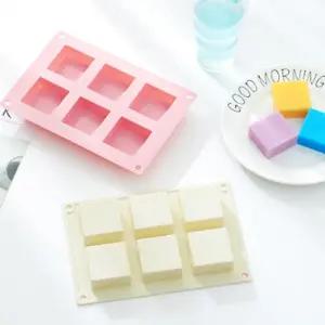 사각 실리콘 몰드 모스큐브몰드 트레이 초콜릿 베이킹 트레이 레진 틀