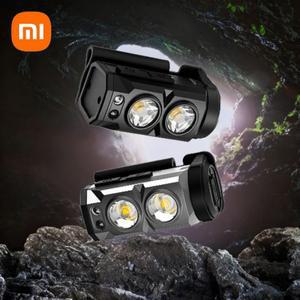 샤오미 워선 충전식 유도형 LED 헤드램프 회전 가능한 야외 캠핑 방수 강력한 낚시용 헤드라이트