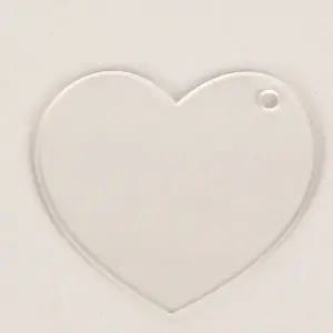 키링 베스트 하트 투명 인기 아크릴판 DIY (WFJSQ7L)