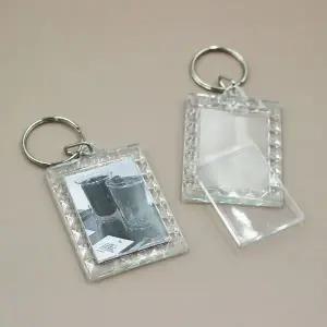 아크릴 증사홀더 디자인 레이스 액자 열쇠고리 (WFJSQLI)
