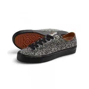 라스트리조트 VM003 캔버스 Lo [Cracked 블랙-화이트/ 블랙] 675527