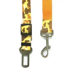 B066 안전벨트 차량용 강아지 옐로우 밀리터리 토리 (WFJ7U7B)