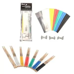 드럼소틱소품 멀티컬러 RZt53 스틱랩 튜브그립 팩 스틱튜브그립 (WFK9RLK)