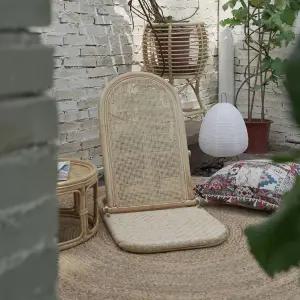 등나무 라탄 의자 정원 벤치 라운지 접이식 발코니 목재 체어 북유럽 고급 우드 화장대