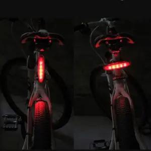 자전거용품 바이크 안전용품 5열 LED 자전거 후미등 자전거후미등 LED후미등