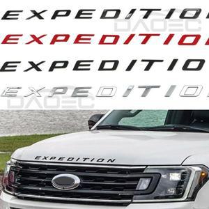 루보식 자동차 ABS 프론트 헤드 후드 글자 단어 로고 배지 엠블럼 장식 데칼 스티커 포드 탐험 스타일링 액