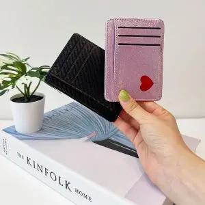 팝패턴카드지갑 미니 교통카드 학생 슬림 명함수납 (WFJ7XZD)