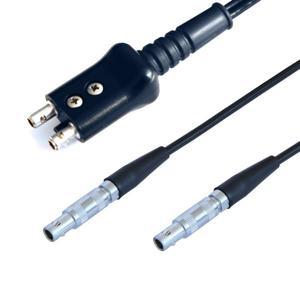 YUSHI NDT 초음파 프로브 케이블 싱글 듀얼 LEMO 00에서 00