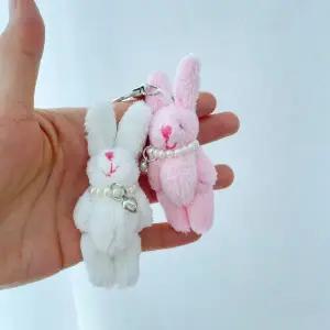 진주 토끼 열쇠고리 엑세서리 키링 WD03ADB