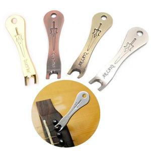 1PCS 스테인레스 스틸 어쿠스틱 기타 스트링 네일 페그 풀링 풀러 브리지 핀 리무버 콤팩트 도구 청동/골드