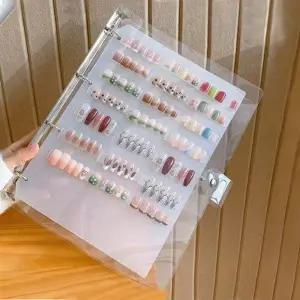 고품질 바인더 네일액자 네일전시바인더 네일팁앨범 네일 (WFK9D4W)