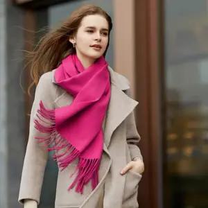 여성숄 캐시미어 머플러 롱 간절기 스카프 목도리 목도리 넥워머 머플러