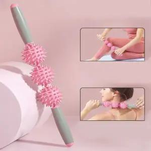 마사지볼 바디 마사지기 돌기 마사지 스틱 홈마사지 롤링 마사지공 (WFK9WTM)