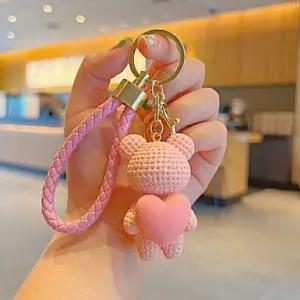 곰돌이 키링 휴대폰 가방 열쇠링 WFGLCKC