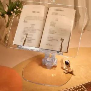 [하프클럽/]독서대 투명 높이조절 북스탠드 책받침대 각도조절