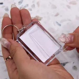 투명 포카 증명사진 키링 직사각 WFGOOV1