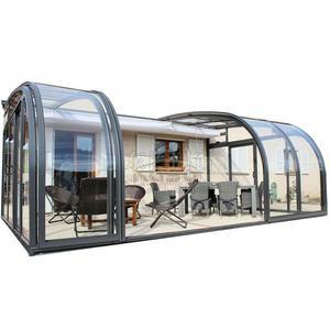 폴딩도어 차양막 모바일 온 시공 비가림 태 테라스 A 썬룸