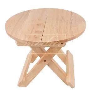 원형화분받침대 접이식미니테이블 캠핑 원형 소품 간이테이블 (WFK9KN5)