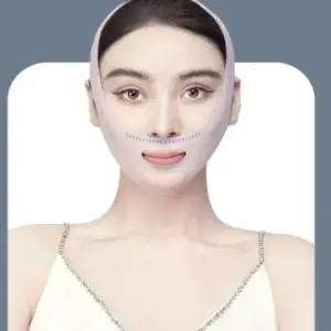 얼굴 턱선 사각턱 땡김 입꼬리 브이라인 마사지 밴드 (WFK93HA)