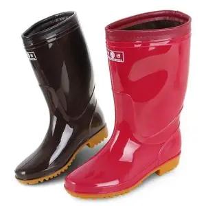 패션방한장화 낚시 해루질 고무갯벌 물장화 선상 농사 WE6712D