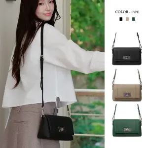 소가죽 크로스백 핸드백 여성가죽가방 오피스룩 정장백 3컬러