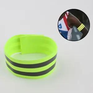 고품질 작업반사밴드 야광반사밴드 2줄 작업 현장 안전밴드 야광 (WFK9Z3L)
