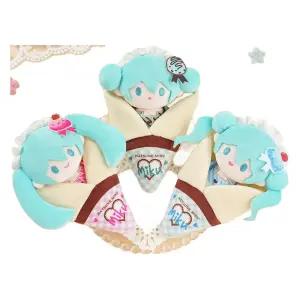 미쿠인형 크레페 꽃다발 하츠네미쿠 굿즈